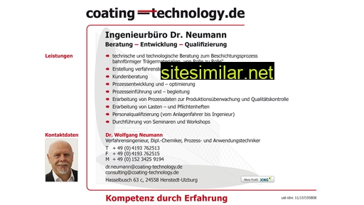 coating-technology.de alternative sites