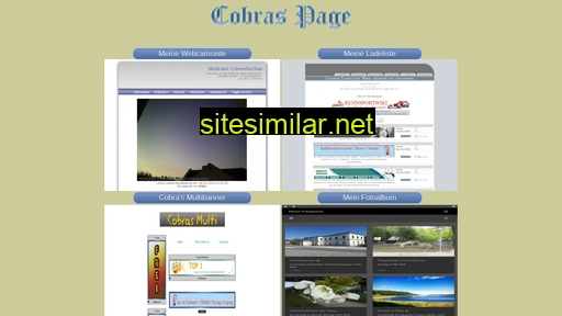 Cobras-page similar sites
