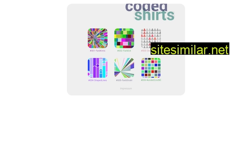 Coded-shirts similar sites