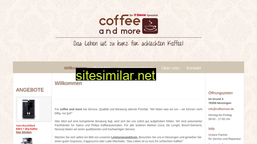coffeemore.de alternative sites