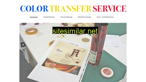 Color-transfer similar sites