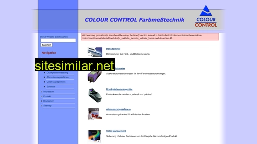 colour-control.de alternative sites