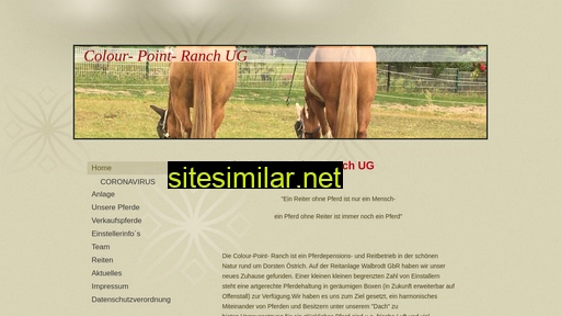 Colour-point-ranch similar sites