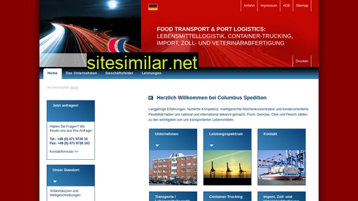 columbus-logistics.de alternative sites