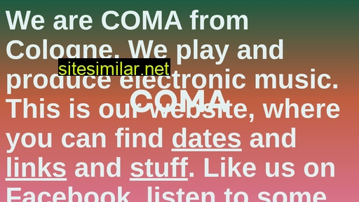 coma-music.de alternative sites