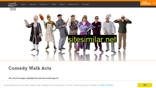 comedy-walk-acts.de alternative sites