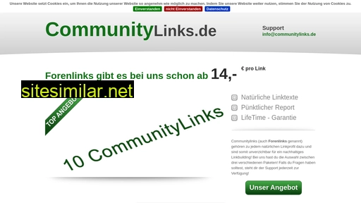 communitylinks.de alternative sites