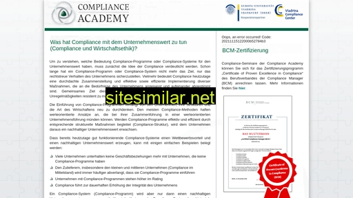 compliance-unternehmenswert.de alternative sites