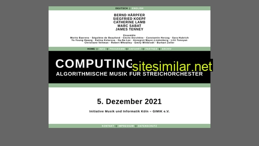 Computing-music similar sites