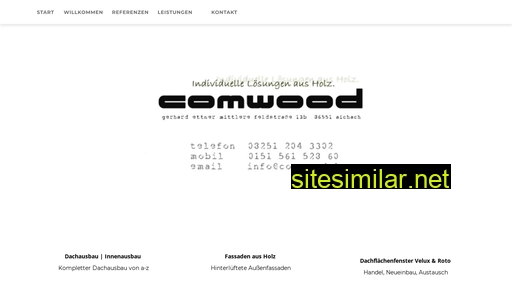 comwood.de alternative sites