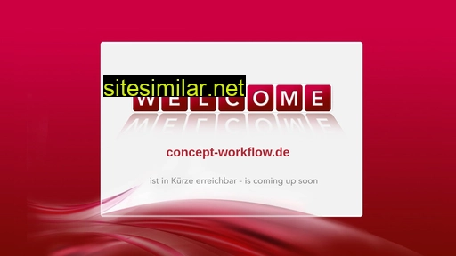 Concept-workflow similar sites