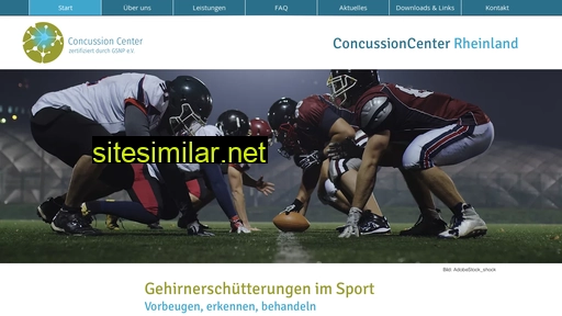 concussion-center-rheinland.de alternative sites