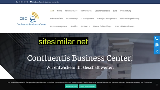 confluentis-business-center.de alternative sites