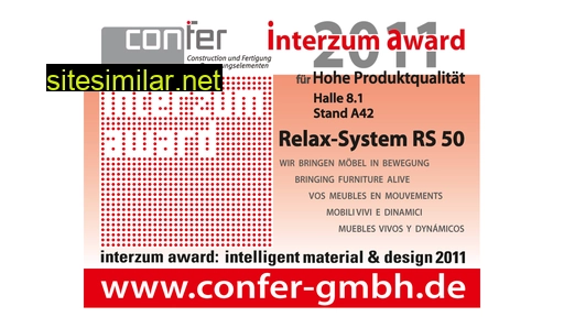 confer-interzum-award.de alternative sites