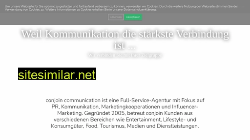 conjoin-communication.de alternative sites