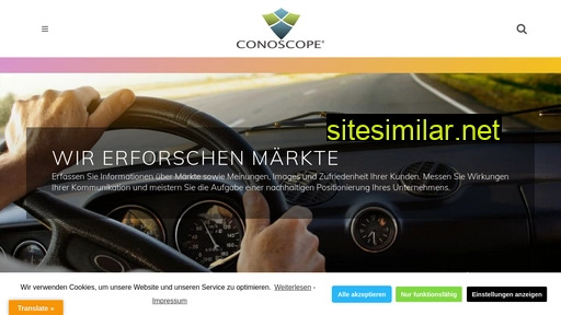 conoscope.de alternative sites