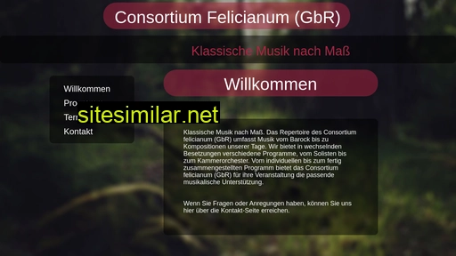 consortium-felicianum.de alternative sites