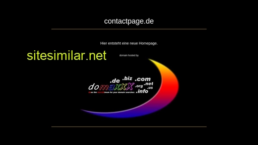 Contactpage similar sites