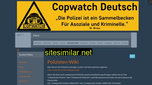 copwatch.de alternative sites