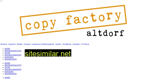 copy-factory-altdorf.de alternative sites