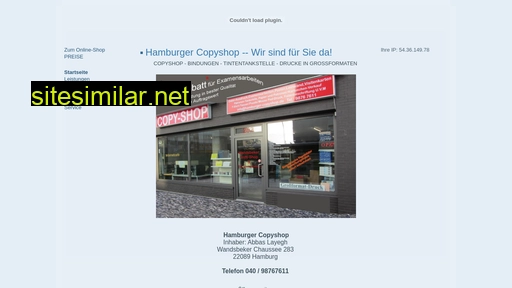 copyshop-hamburg.de alternative sites