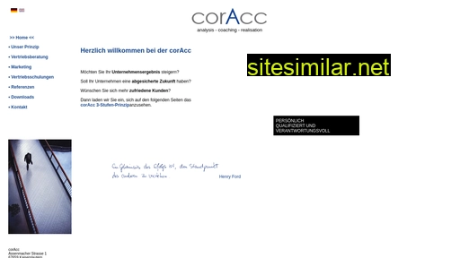 coracc.de alternative sites