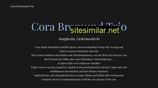 cora-bromund.de alternative sites
