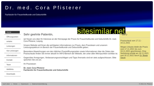 Cora-pfisterer similar sites