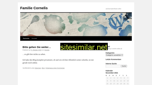 cornelis-online.de alternative sites