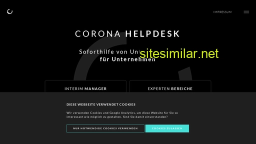 corona-helpdesk.de alternative sites
