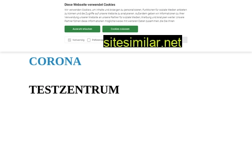 corona-testzentrale.de alternative sites