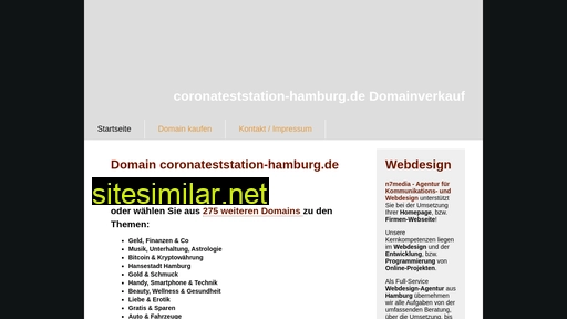 coronateststation-hamburg.de alternative sites