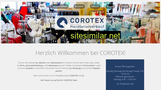 Corotex similar sites