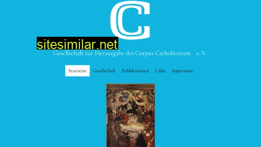 Corpus-catholicorum similar sites