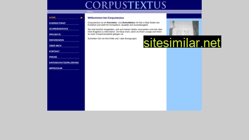 corpustextus.de alternative sites