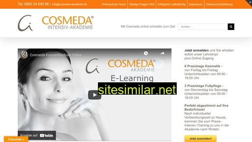 cosmeda-onlineschule.de alternative sites