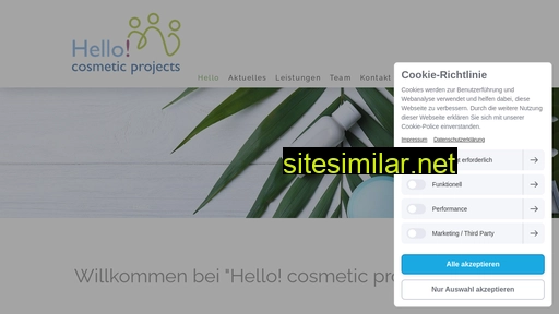 cosmetic-projects.de alternative sites