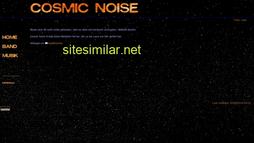 Cosmicnoise similar sites