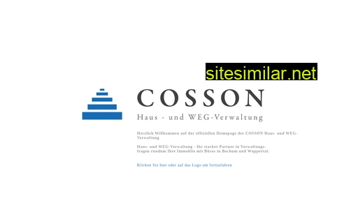 cosson-hausverwaltung.de alternative sites