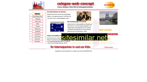 cowebco.de alternative sites