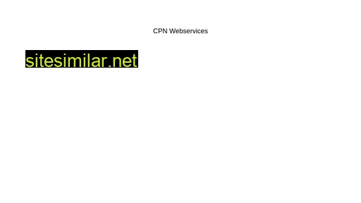 Cpn-solutions similar sites