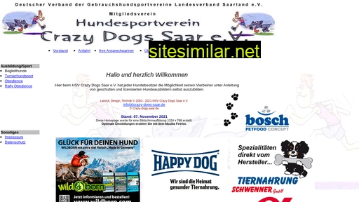crazy-dogs-saar.de alternative sites