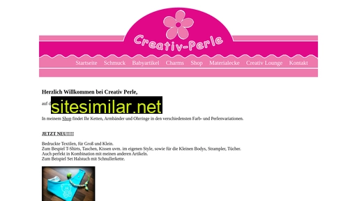 creativ-perle.de alternative sites