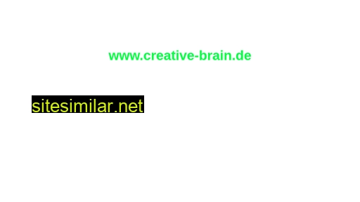 Creative-brain similar sites