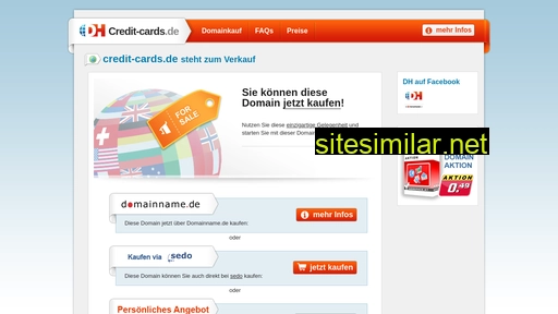 credit-cards.de alternative sites