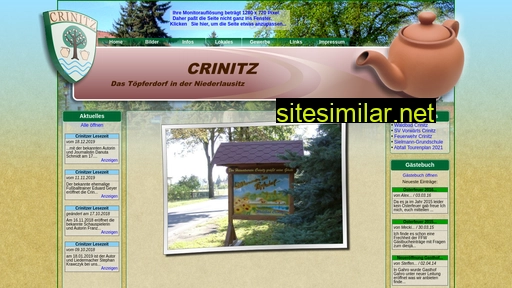 crinitz.de alternative sites