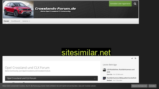 crosslandx-forum.de alternative sites