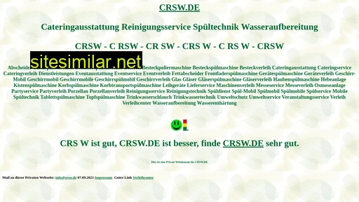 crsw.de alternative sites