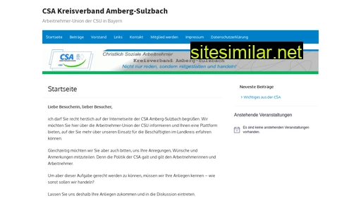csa-amberg-sulzbach.de alternative sites