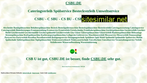 csbu.de alternative sites